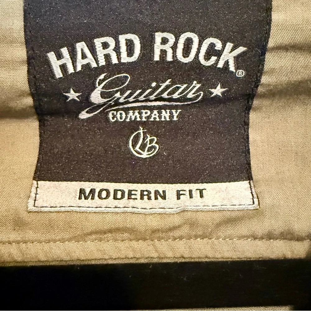 Hard Rock Laura Be Military Army Jacket With Patches Green Size Small